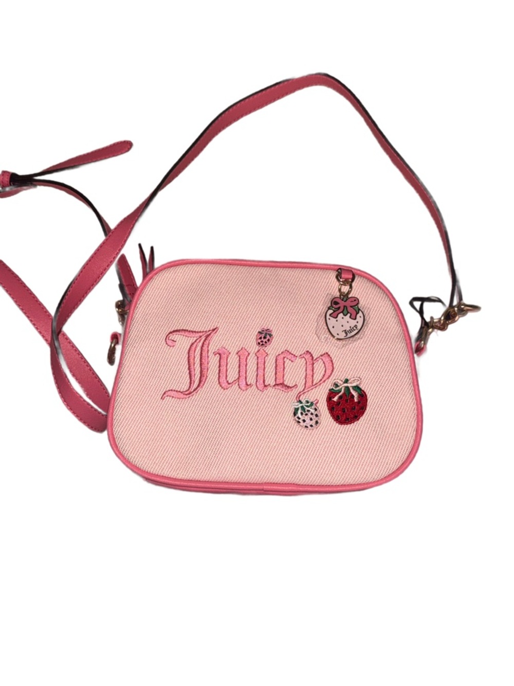 Juicy Couture Pink Strawberry Crossbody Bag
